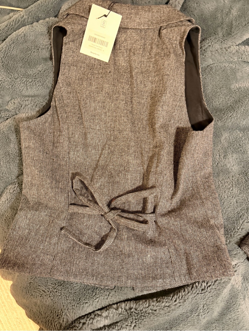 Reformation Taryn Two-Piece Set - Charcoal Gray - Picture 11 of 12